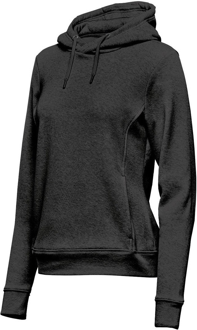 Stormtech Twx-3w Women’s Monashee Fleece Pullover Hoody - Charcoal Heather - Ladies Xs