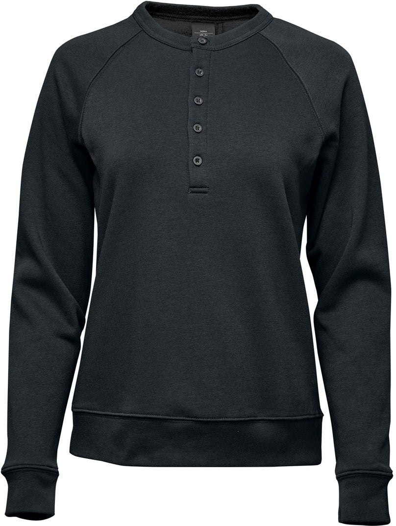 Stormtech Twx-4w Women’s Monashee Henley - Black - Ladies Xs