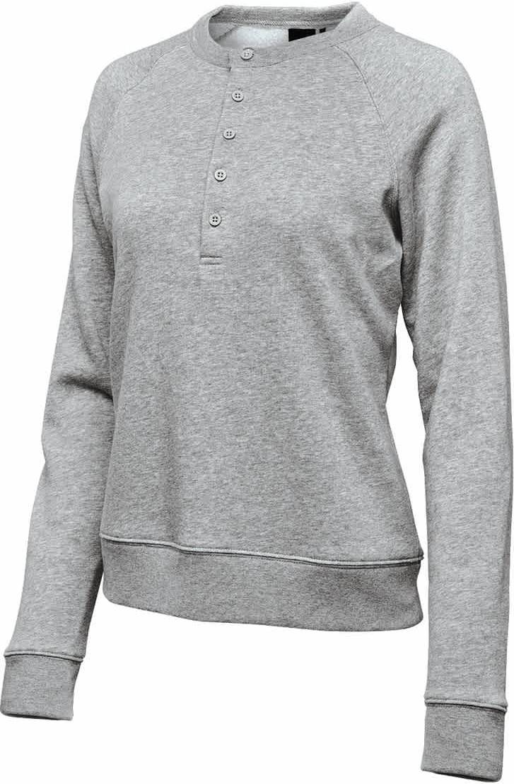 Stormtech Twx-4w Women’s Monashee Henley - Granite Heather