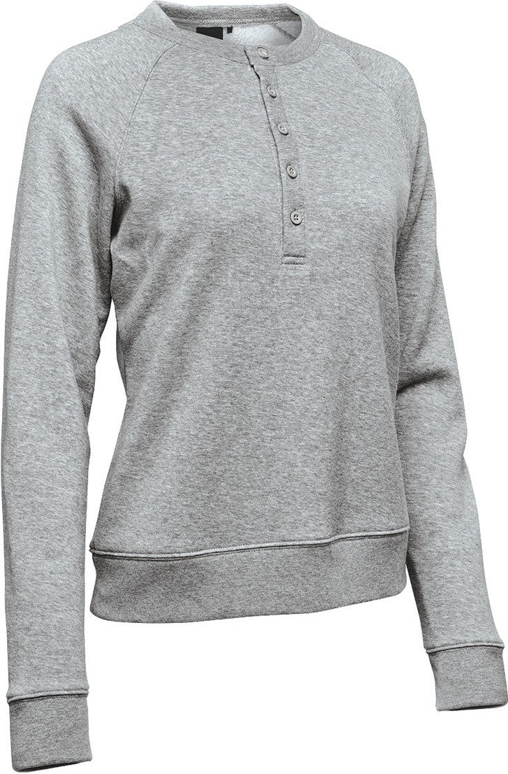 Stormtech Twx-4w Women’s Monashee Henley - Granite Heather