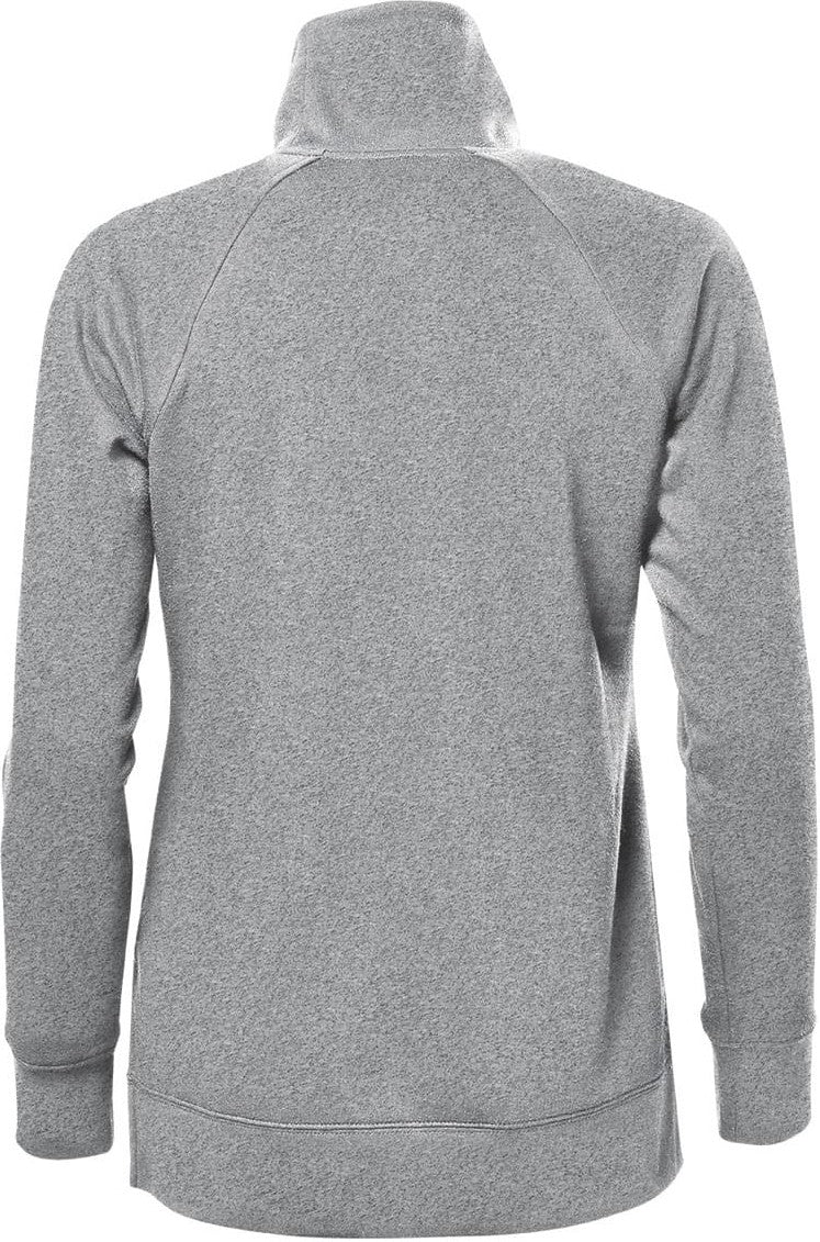 Stormtech Twx-5w Women’s Monashee Cowl Neck Pullover - Granite Heather