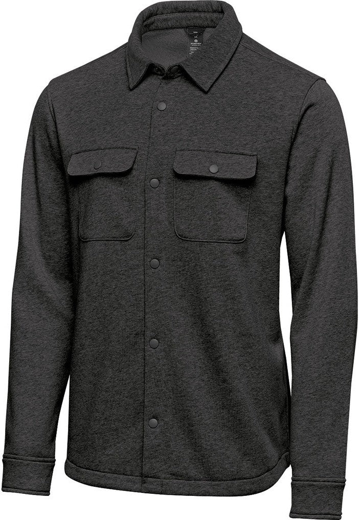 Stormtech Twx-6 Monashee Fleece Shacket - Charcoal Heather