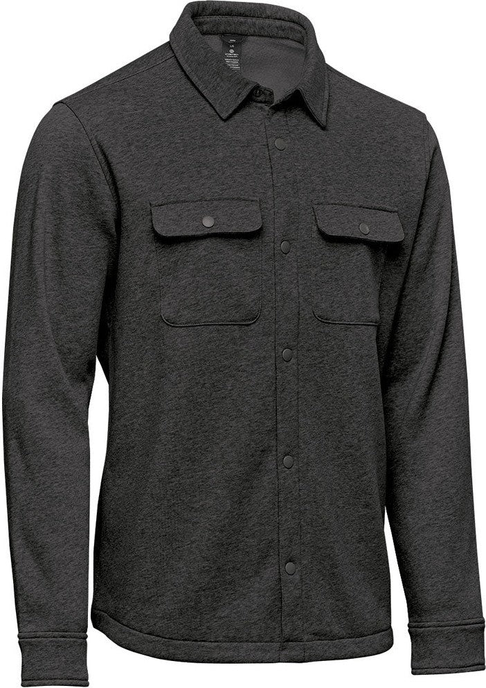 Stormtech Twx-6 Monashee Fleece Shacket - Charcoal Heather