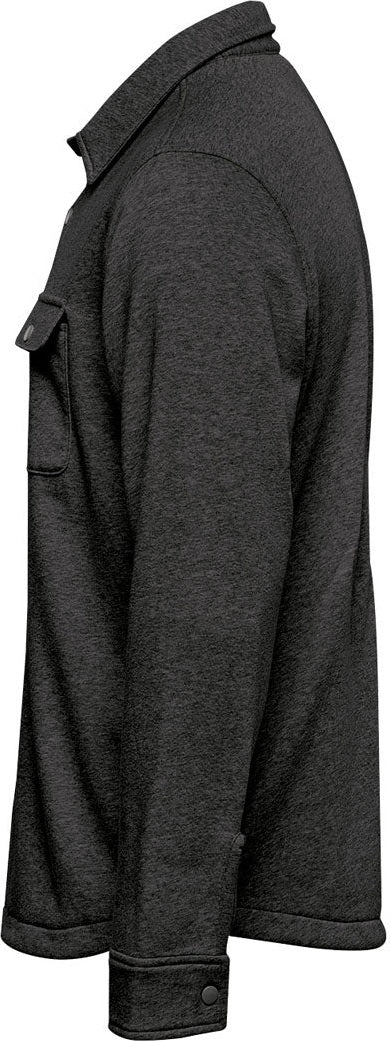 Stormtech Twx-6 Monashee Fleece Shacket - Charcoal Heather