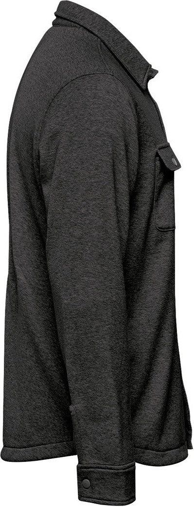 Stormtech Twx-6 Monashee Fleece Shacket - Charcoal Heather