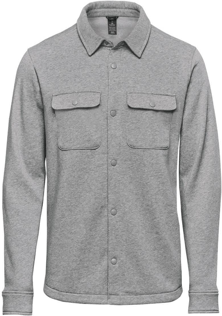 Stormtech Twx-6 Monashee Fleece Shacket - Granite Heather - Adult 2xs