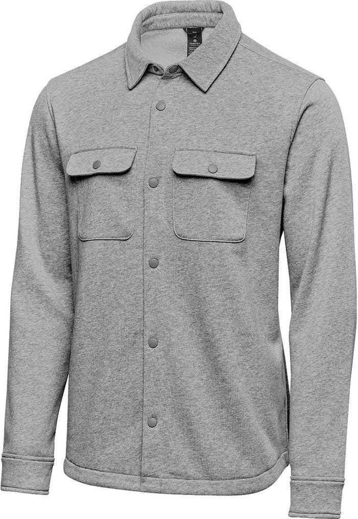 Stormtech Twx-6 Monashee Fleece Shacket - Granite Heather - Adult 2xs