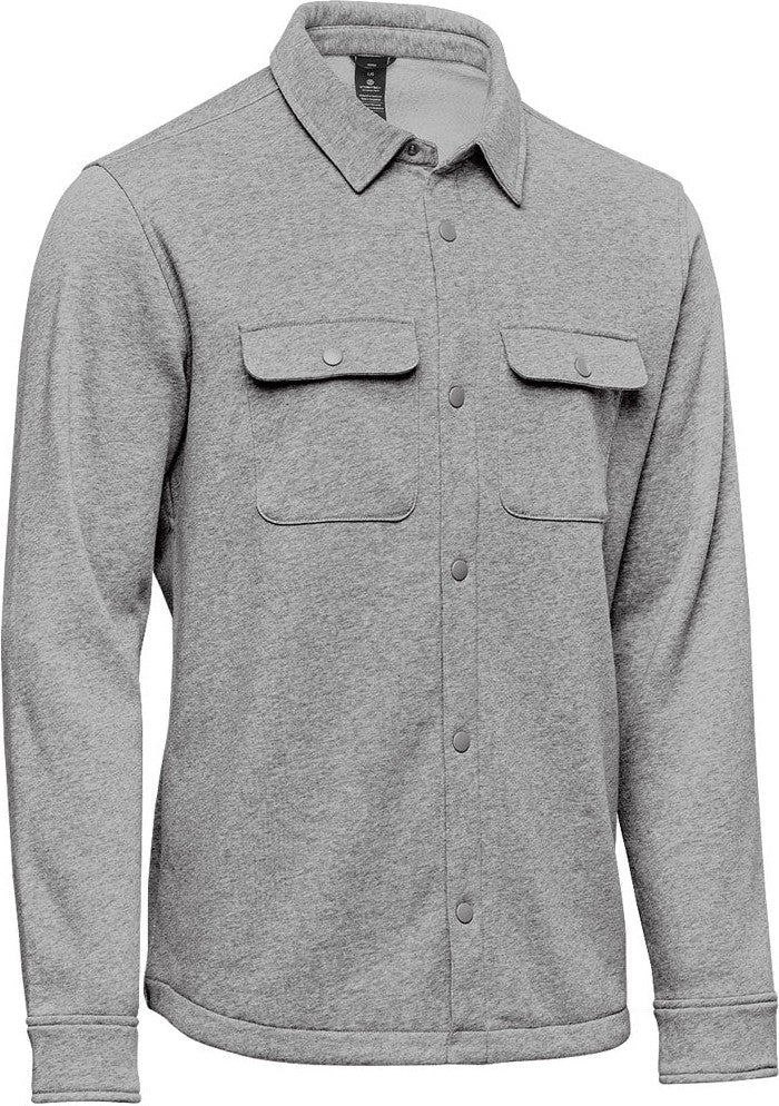Stormtech Twx-6 Monashee Fleece Shacket - Granite Heather