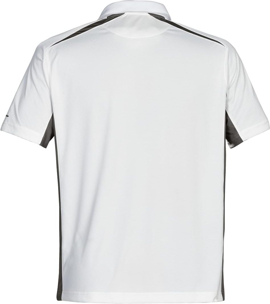 Stormtech Txp-2 Men’s Match Performance Polo - White - Pewter - Adult s