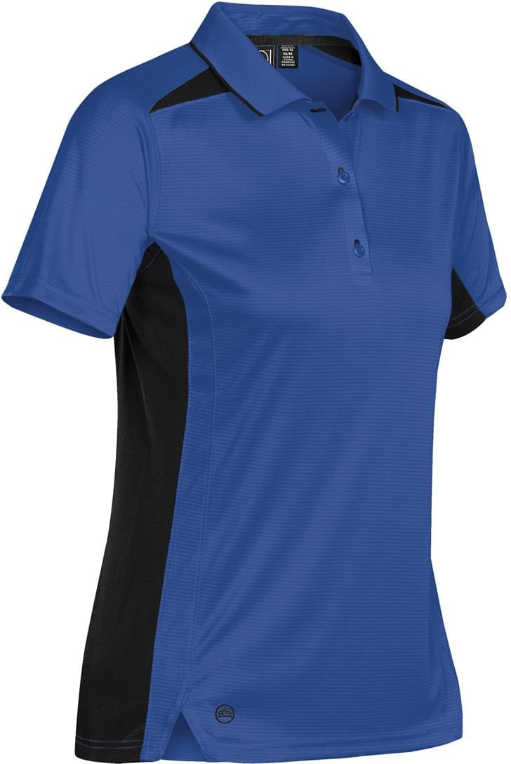Stormtech Txp-2w Women’s Match Performance Polo - Sapphire - Black