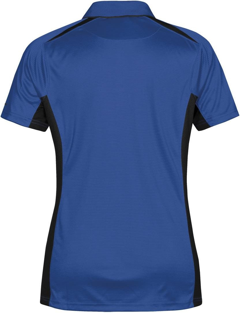 Stormtech Txp-2w Women’s Match Performance Polo - Sapphire - Black