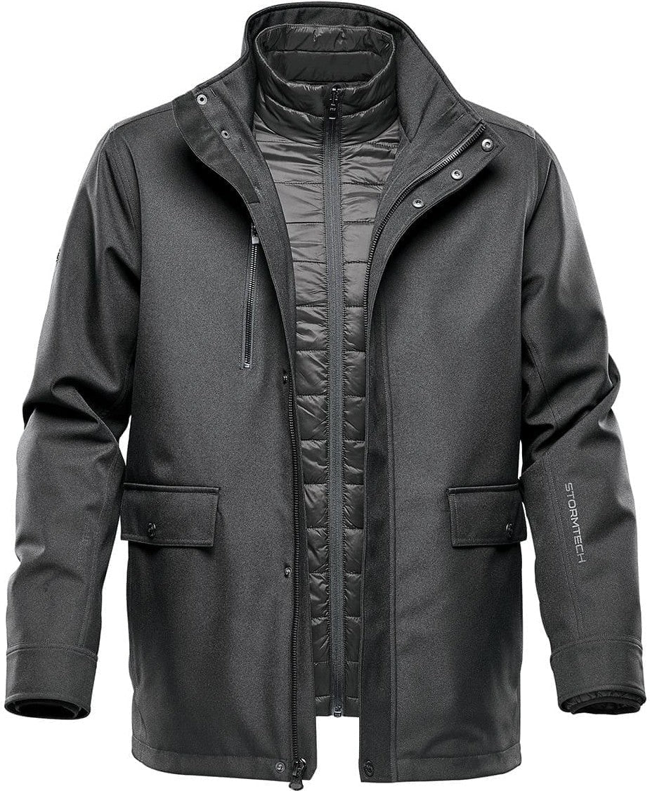 Stormtech Ubx-1le Men’s Montauk Hd 3-in-1 Jacket - Black