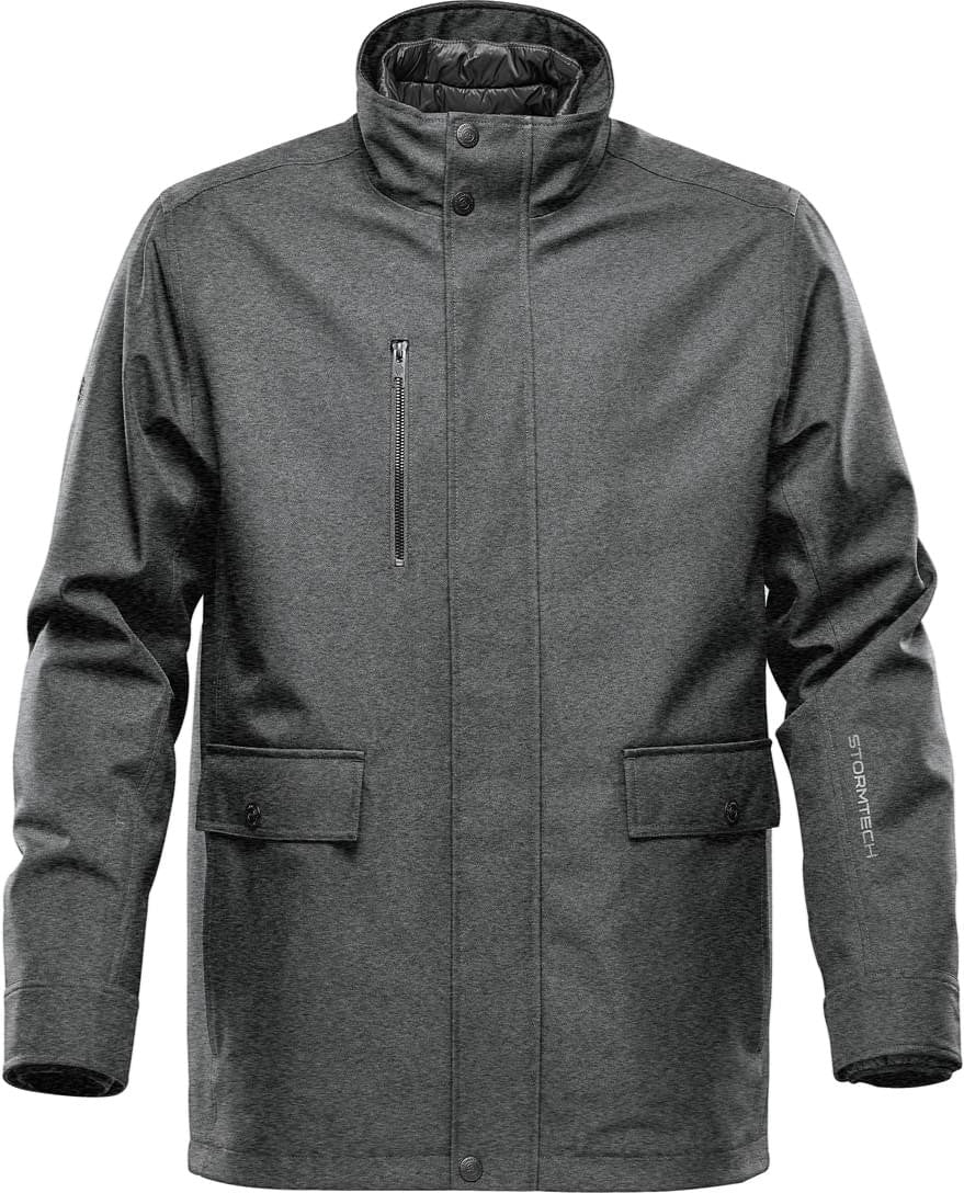 Stormtech Ubx-1le Men’s Montauk Hd 3-in-1 Jacket - Graphite Heather - Adult s