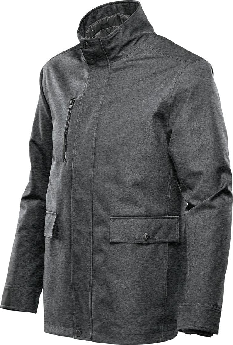 Stormtech Ubx-1le Men’s Montauk Hd 3-in-1 Jacket - Graphite Heather