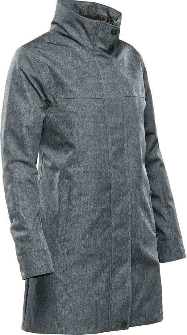 Stormtech Ubx-1wle Women’s Montauk Hd 3-in-1 Jacket - Graphite Heather