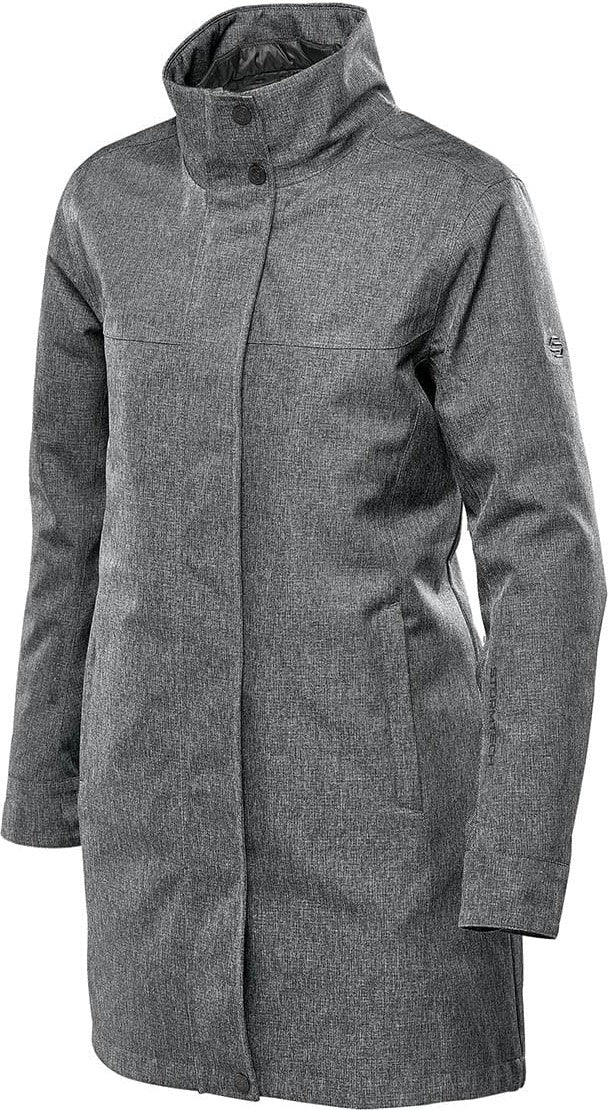 Stormtech Ubx-1wle Women’s Montauk Hd 3-in-1 Jacket - Graphite Heather