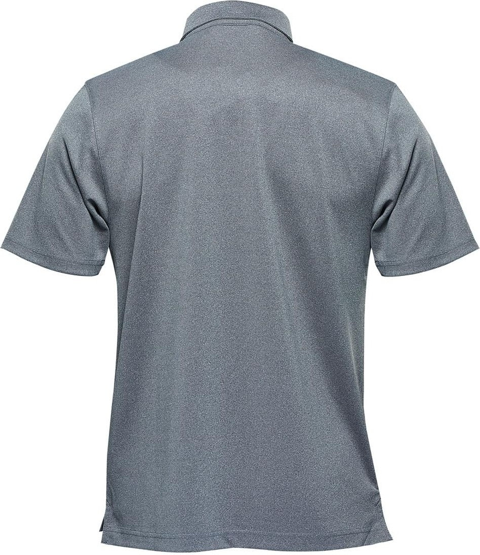 Stormtech Vlx-1 Men’s Dockyard Performance Short Sleeve Polo - Dolphin Heather