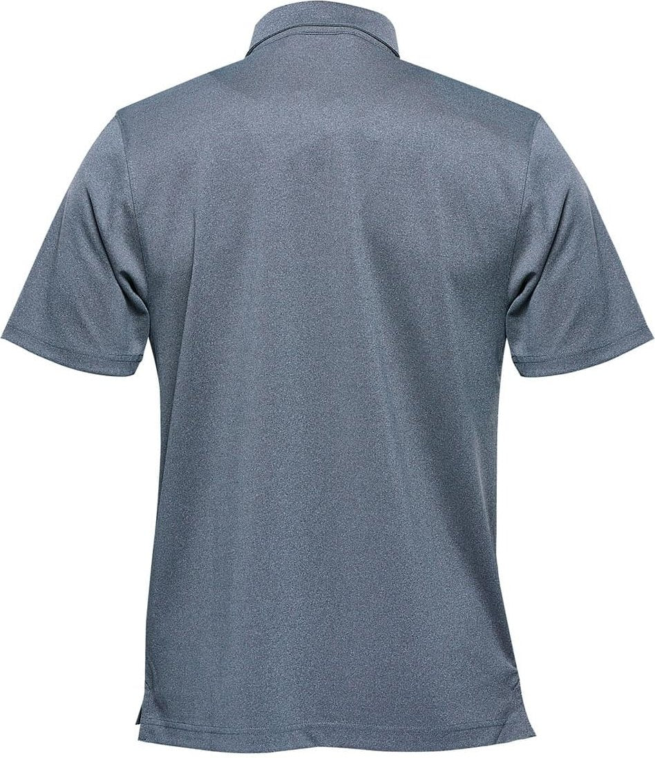 Stormtech Vlx-1 Men’s Dockyard Performance Short Sleeve Polo - Navy Heather - Adult s