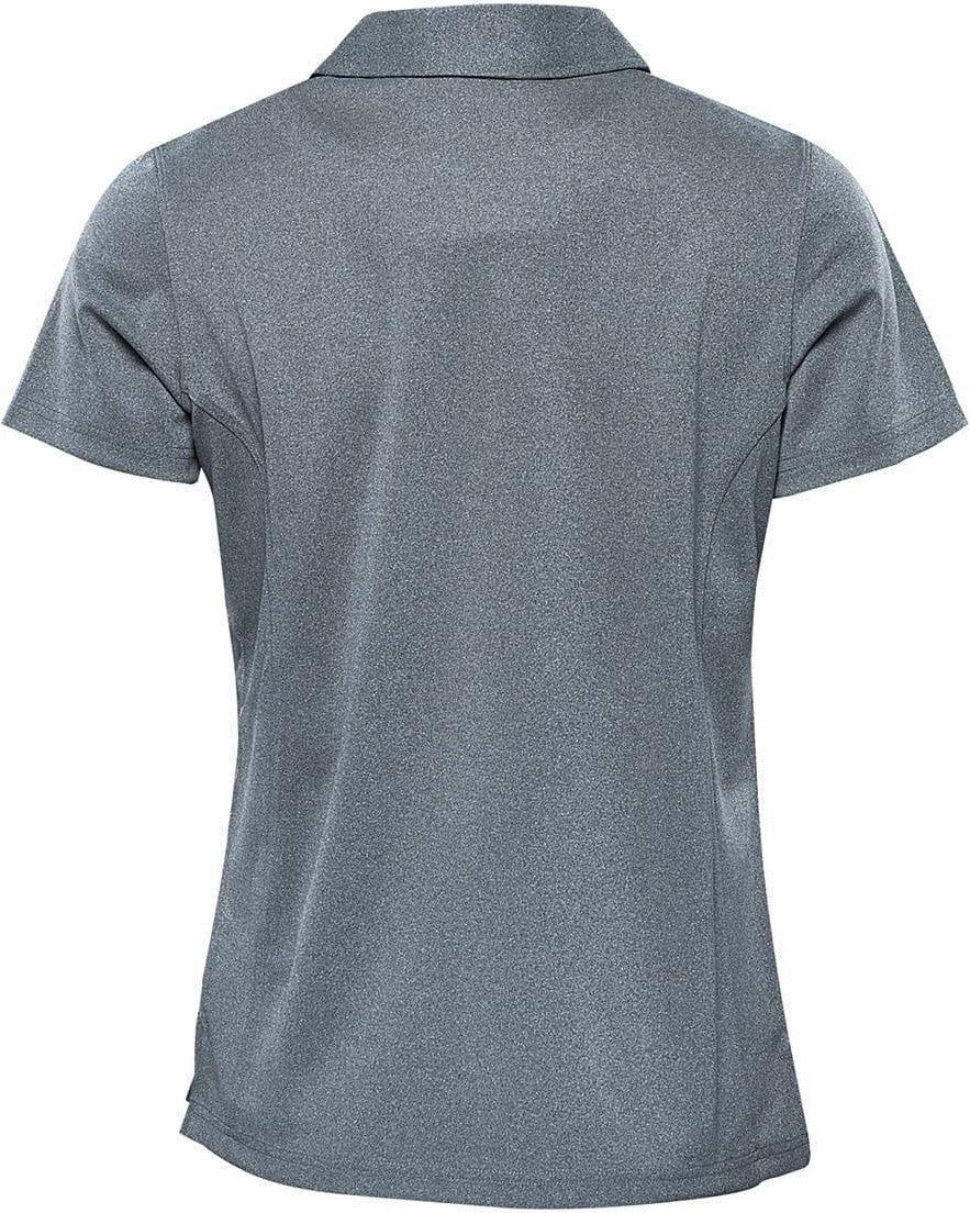 Stormtech Vlx-1w Women’s Dockyard Performance Short Sleeve Polo - Dolphin Heather