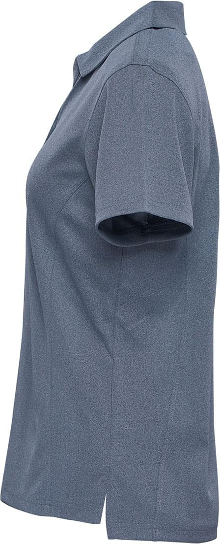 Stormtech Vlx-1w Women’s Dockyard Performance Short Sleeve Polo - Navy Heather