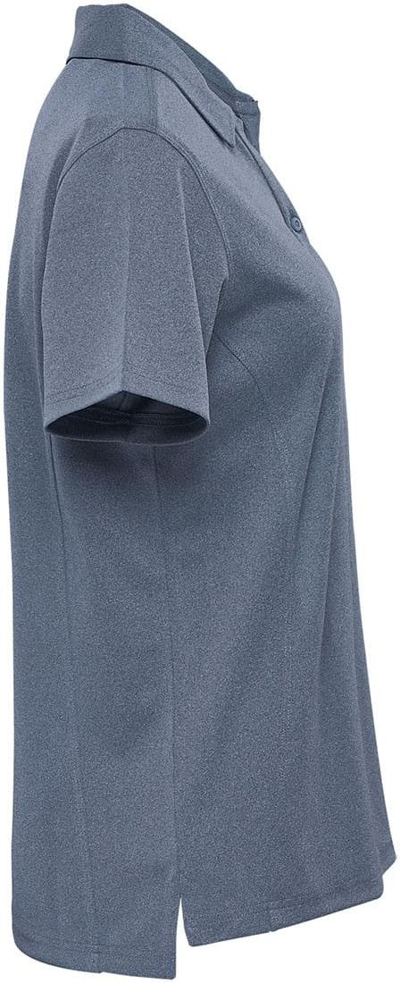 Stormtech Vlx-1w Women’s Dockyard Performance Short Sleeve Polo - Navy Heather