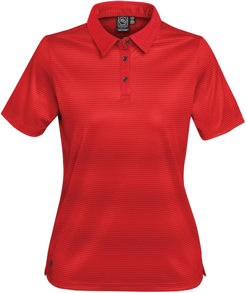 Stormtech Vp-1w Women’s Vibe Performance Polo - Bright Red - Dark - Ladies Xs