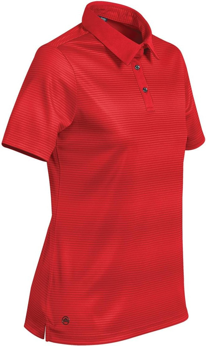 Stormtech Vp-1w Women’s Vibe Performance Polo - Bright Red - Dark