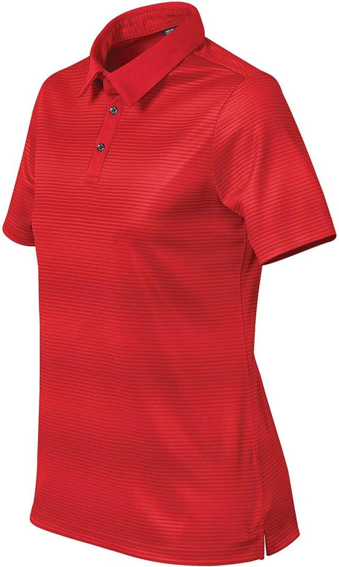 Stormtech Vp-1w Women’s Vibe Performance Polo - Bright Red - Dark