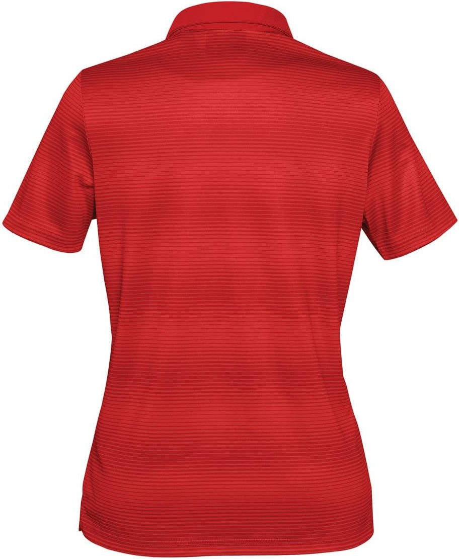 Stormtech Vp-1w Women’s Vibe Performance Polo - Bright Red - Dark