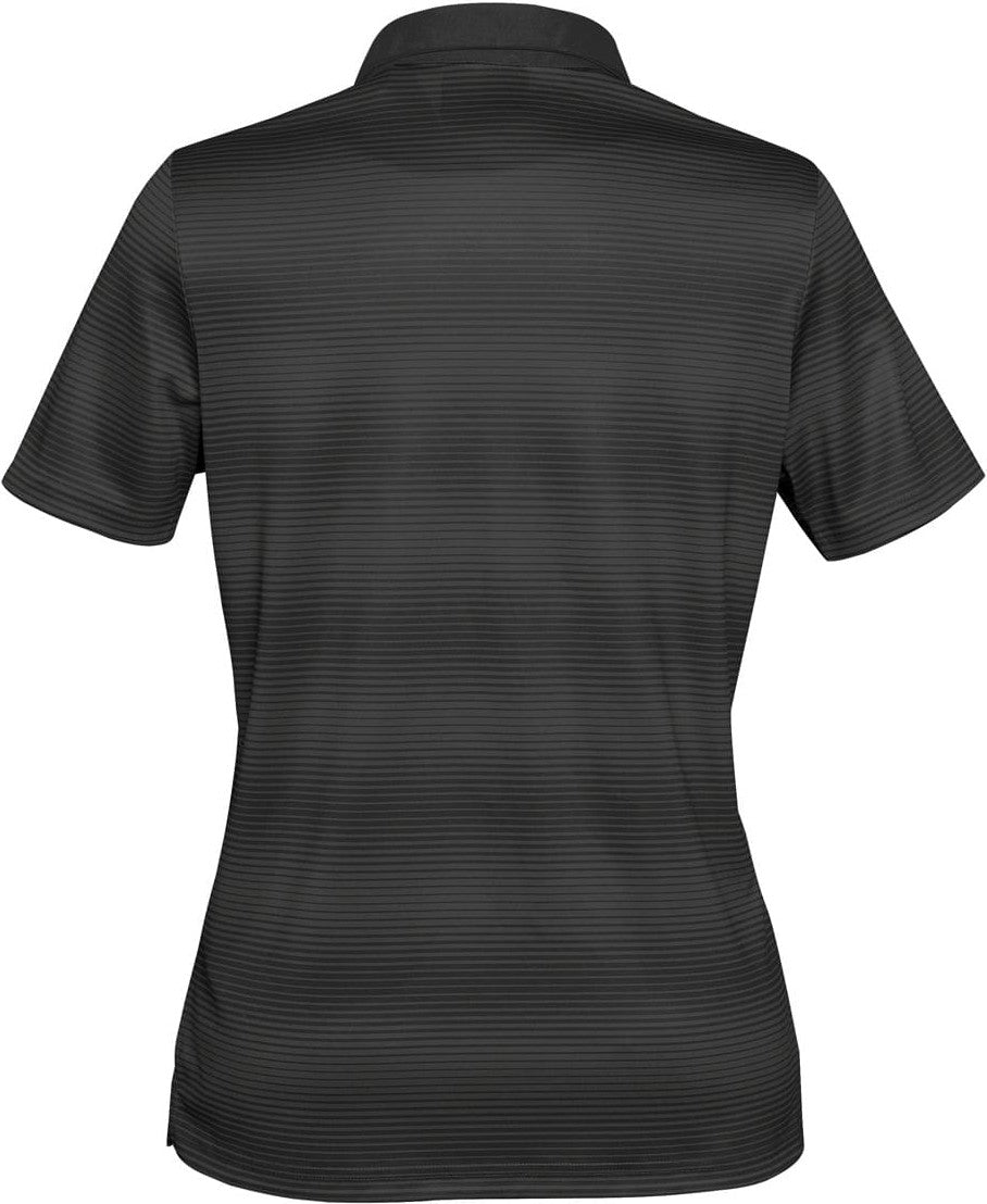 Stormtech Vp-1w Women’s Vibe Performance Polo - Carbon Black - Ladies Xs