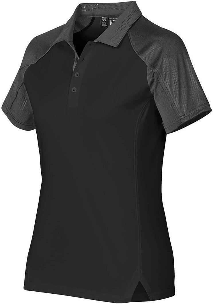 Stormtech Vps-1w Women’s Vector Polo - Black Graphite
