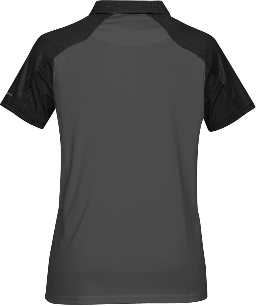 Stormtech Vps-1w Women’s Vector Polo - Graphite Black - Ladies Xs