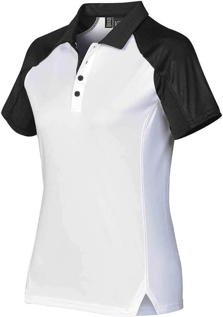 Stormtech Vps-1w Women’s Vector Polo - White - Black