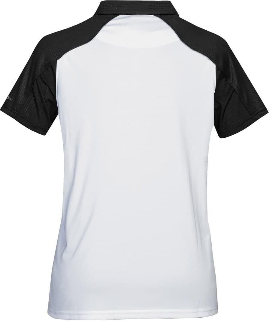 Stormtech Vps-1w Women’s Vector Polo - White - Black