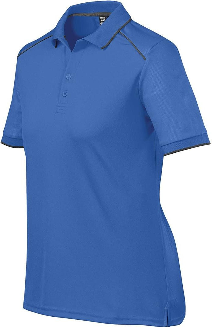 Stormtech Vps-2w Women’s Phantom Embossed Back Polo - Azure Blue Carbon