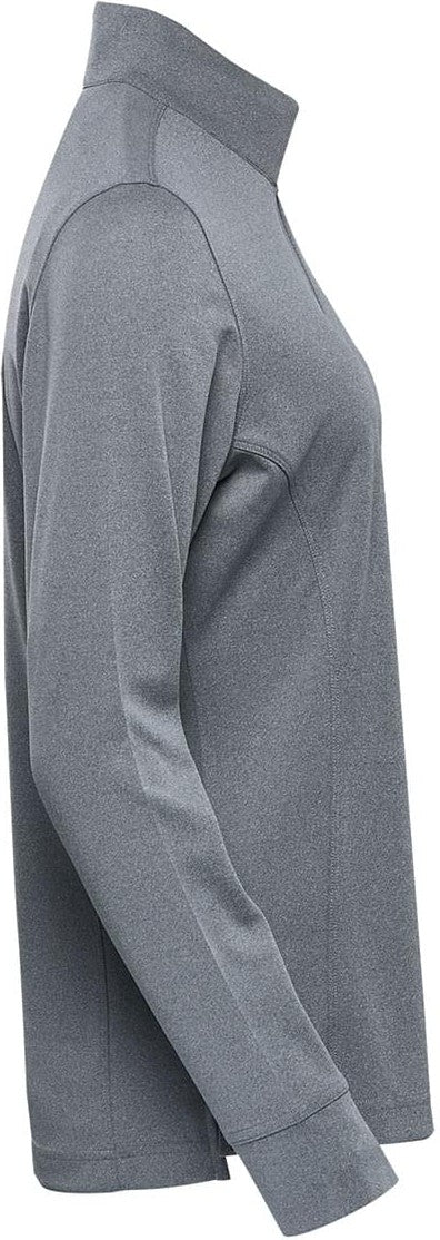 Stormtech Vqx-1w Women’s Dockyard 1/4 Zip Pullover - Dolphin Heather
