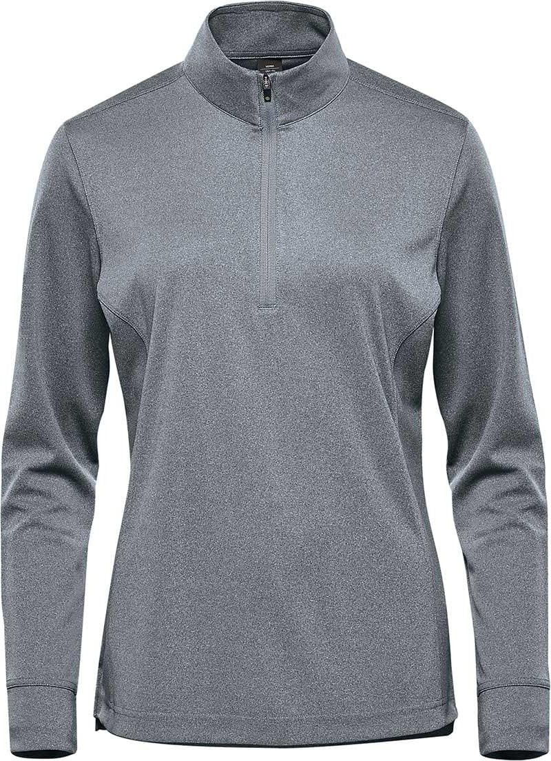 Stormtech Vqx-1w Women’s Dockyard 1/4 Zip Pullover - Dolphin Heather - Ladies Xs