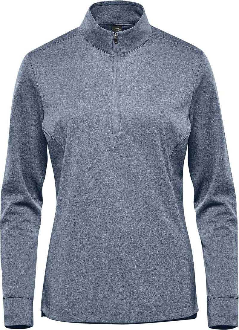 Stormtech Vqx-1w Women’s Dockyard 1/4 Zip Pullover - Navy Heather - Ladies Xs