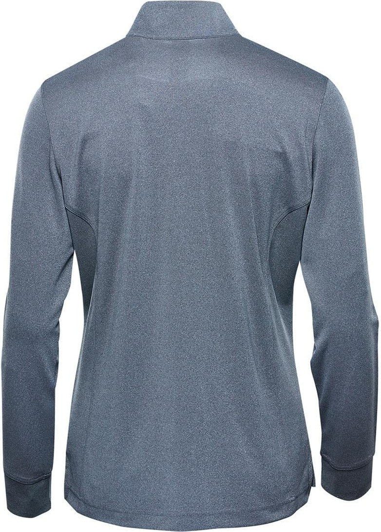 Stormtech Vqx-1w Women’s Dockyard 1/4 Zip Pullover - Navy Heather - Ladies Xs