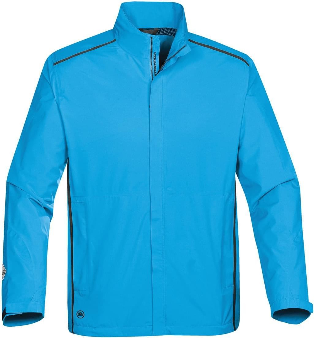 Stormtech Vrs-1 Men’s Vortice Rain Shell - Electric Blue Black - Adult m