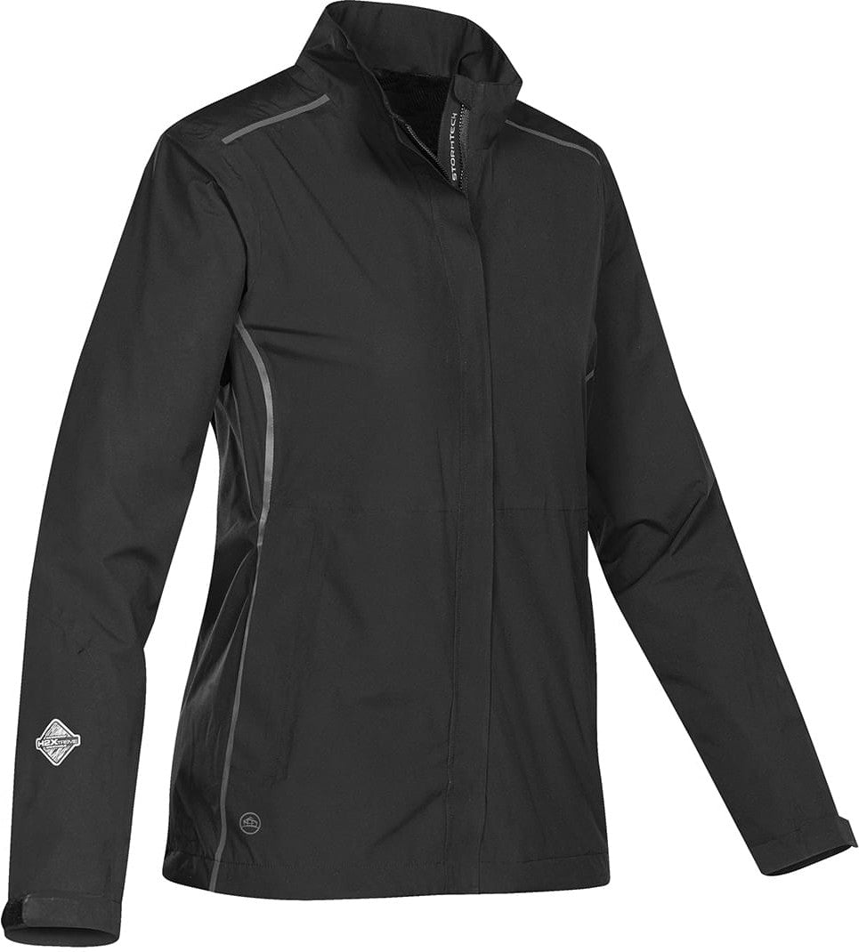 Stormtech Vrs-1w Women’s Vortice Rain Shell - Black Granite - Ladies Xs