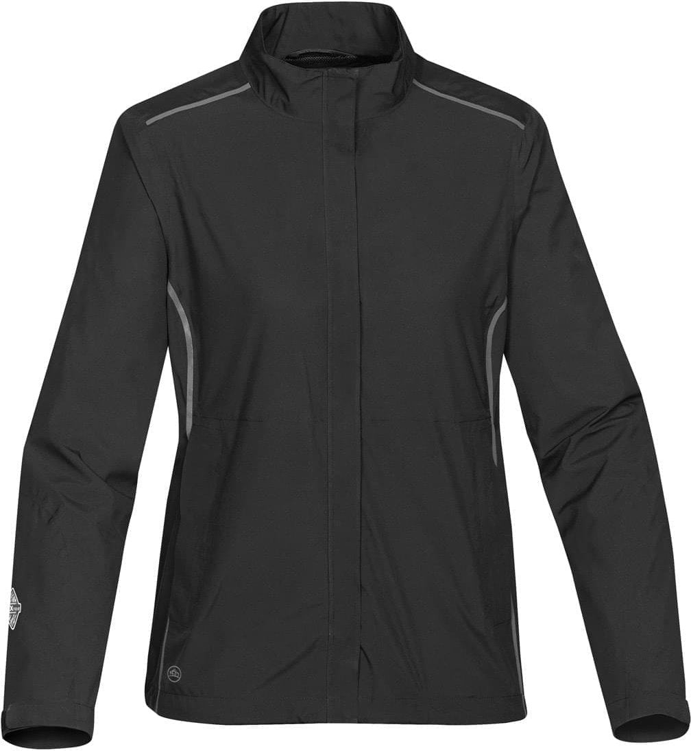 Stormtech Vrs-1w Women’s Vortice Rain Shell - Black Granite - Ladies Xs