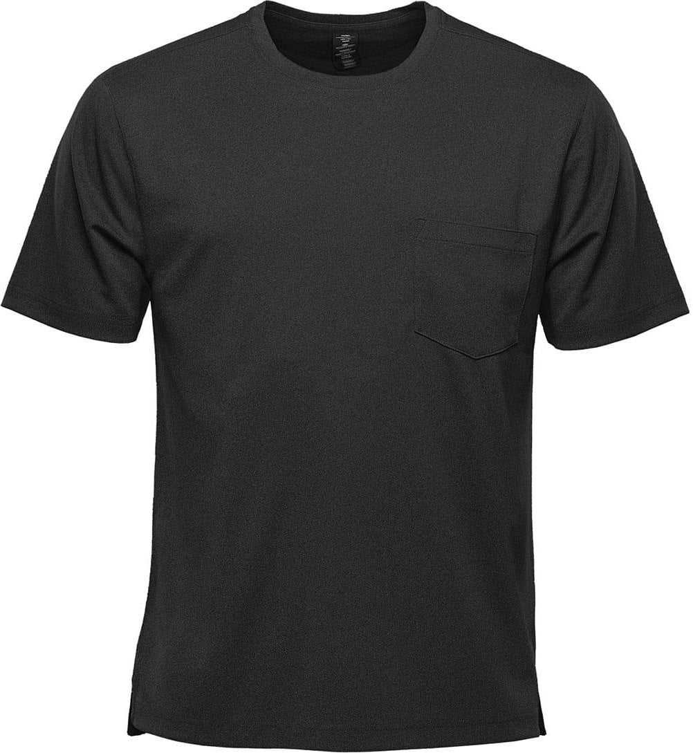 Stormtech Vrx-1 Men’s Dockyard Performance Short Sleeve Tee - Black - Adult s