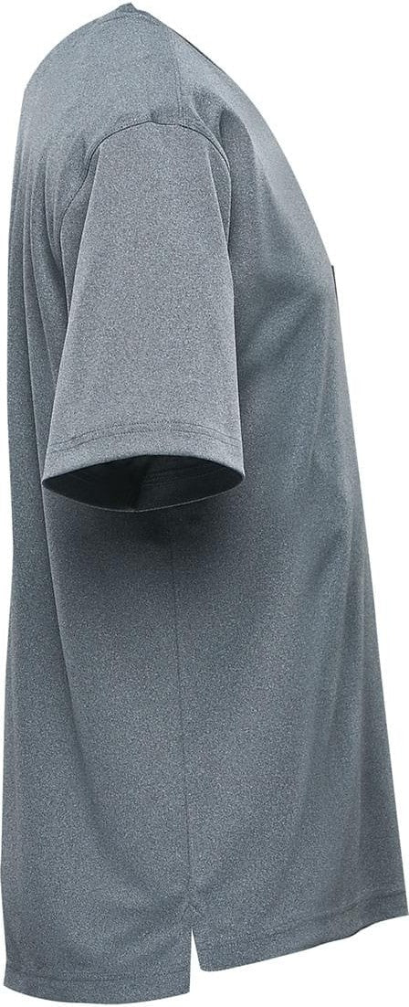 Stormtech Vrx-1 Men’s Dockyard Performance Short Sleeve Tee - Dolphin Heather
