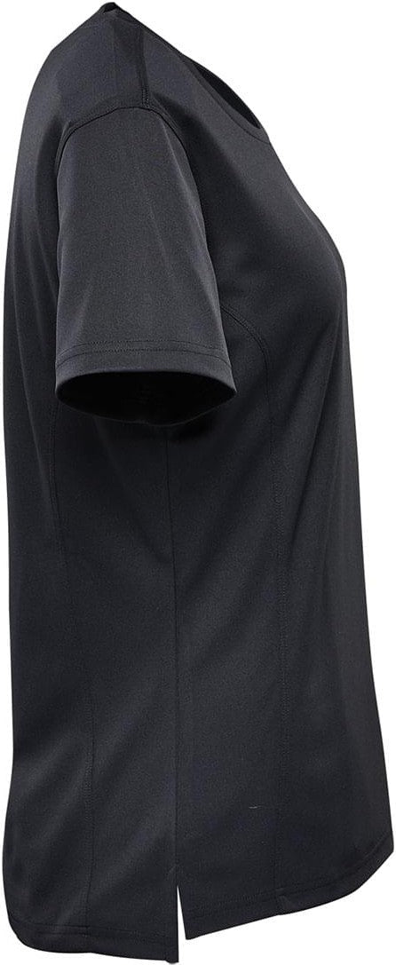 Stormtech Vrx-1w Women’s Dockyard Performance Short Sleeve Tee - Black