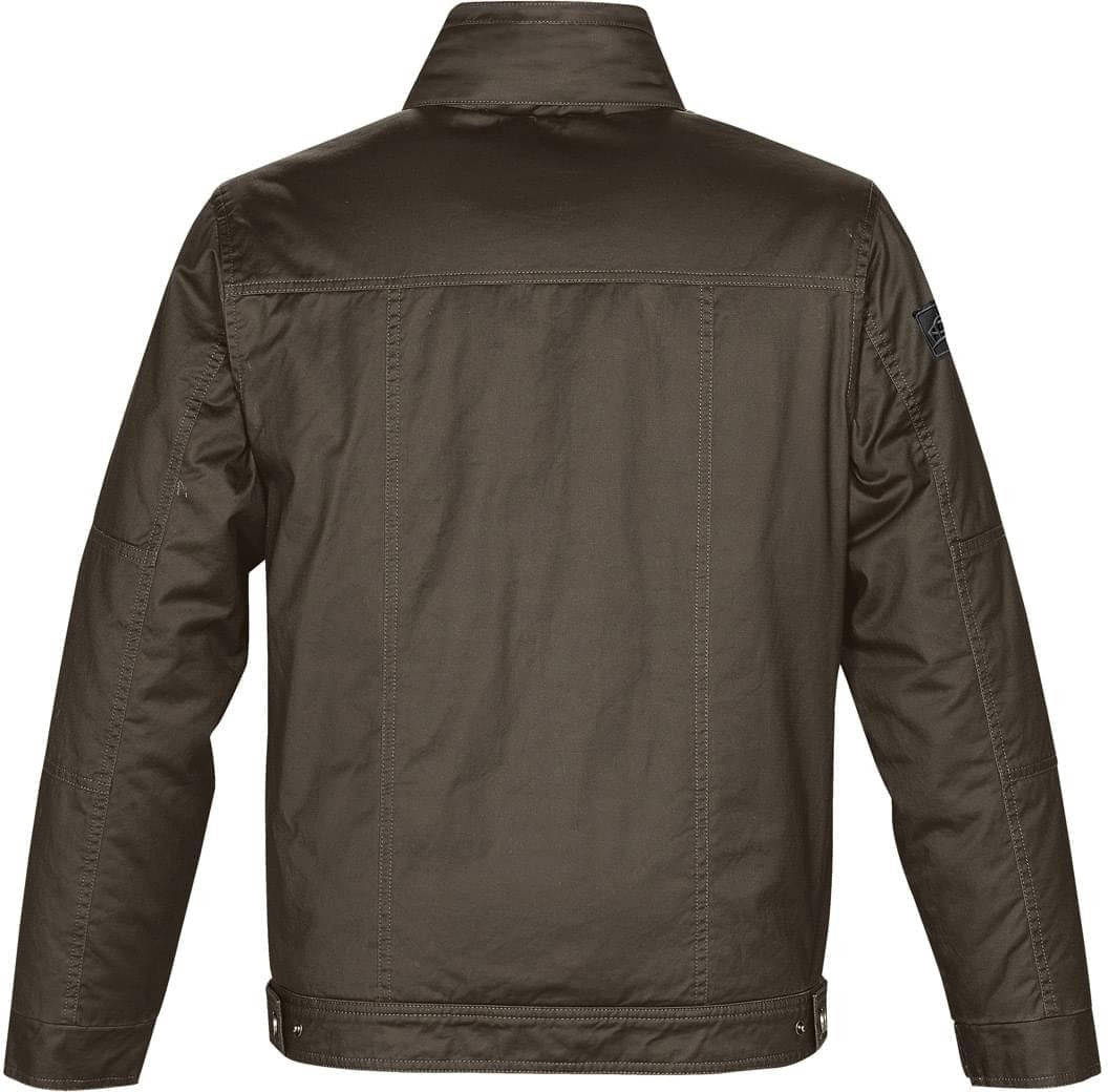 Stormtech Wct-2 Men’s Outback Waxed Twill Jacket - Brown - Adult l