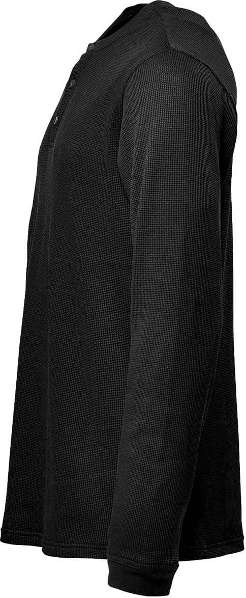 Stormtech Wk-2 Men’s Ashburn Henley - Black