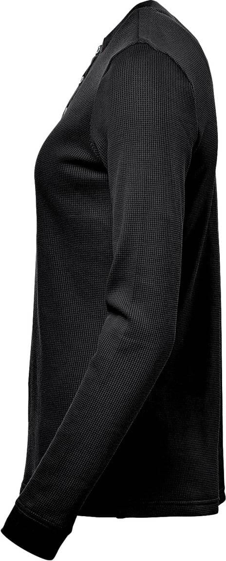 Stormtech Wk-2w Women’s Ashburn Henley - Black