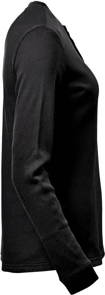 Stormtech Wk-2w Women’s Ashburn Henley - Black