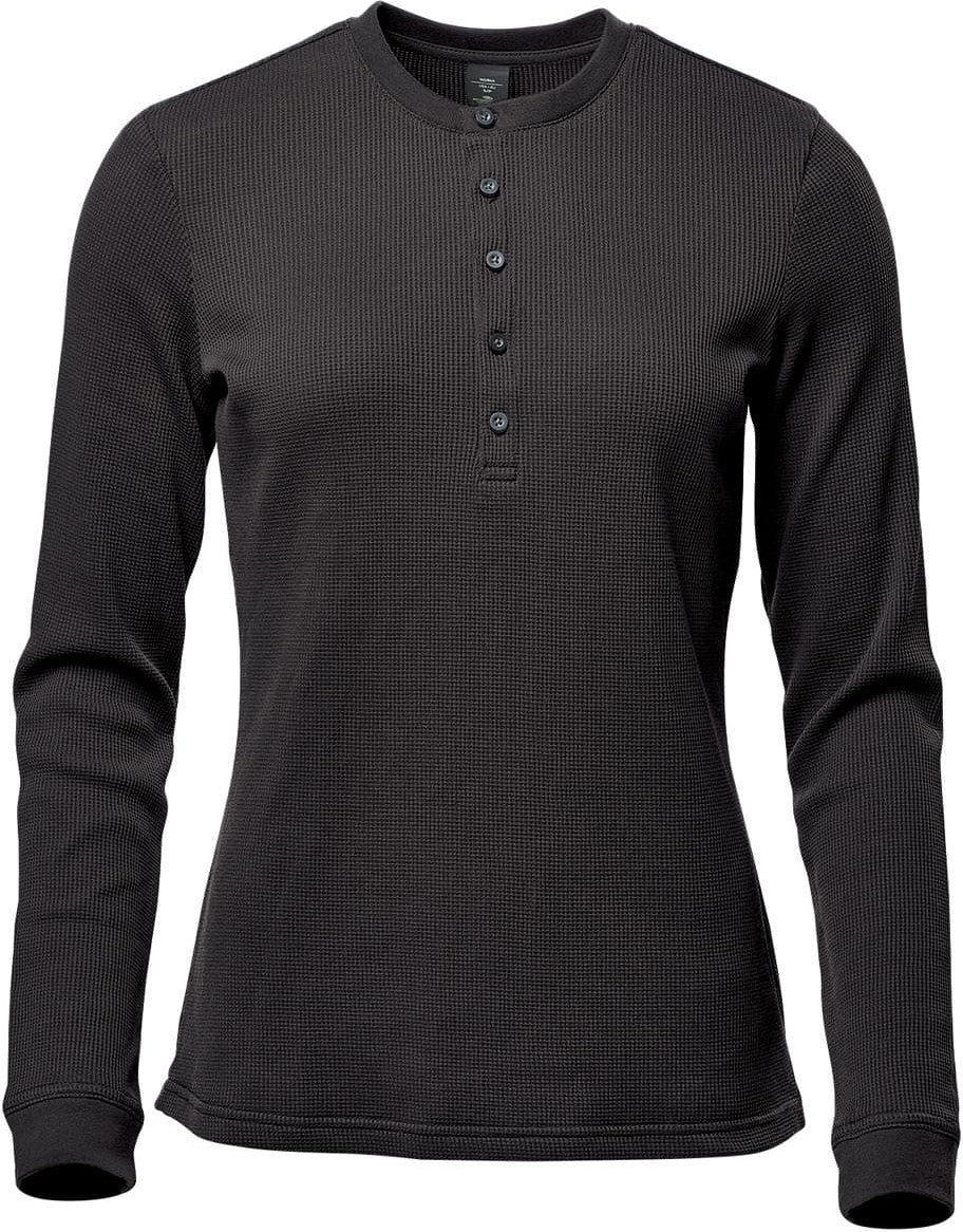 Stormtech Wk-2w Women’s Ashburn Henley - Graphite - Ladies Xs